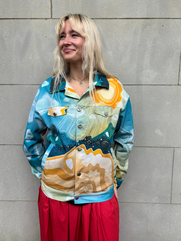 All Around Artsy Denim Jacket