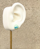Line + Points Glass Stud Earrings (multiple options)