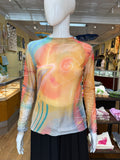 All Around Artsy LS Mesh Top #10