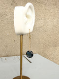 Montana Blue Swarovski + Gold Chain Dangles