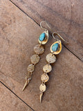 Unearthed Labradorite Earrings