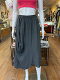 Linen Pouch Pocket Skirt (color options)