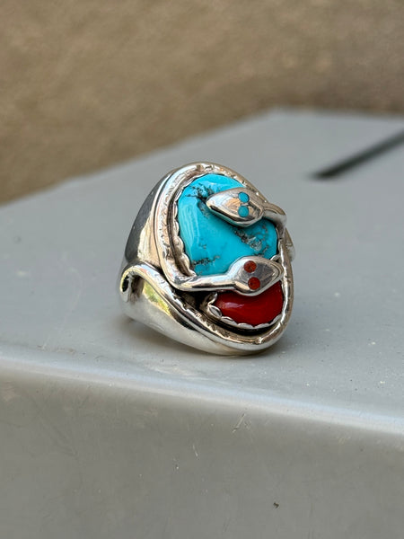 Effie Calavaza Snake Ring #14 – Custard Boutique