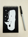 Whale Coil Notepad