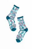 Pisces Zodiac Sheer Socks
