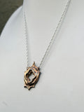 Portal Necklace - sterling silver chain