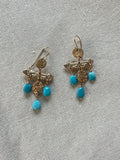 Unearthed Turquoise Chandelier Earrings