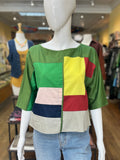 Colourblock Blouse