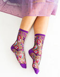 Scorpio Zodiac Sheer Socks