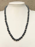 Vintage Hematite Pullover Necklace