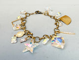 Vintage Elements Swarovski Crystal Charm Bracelets (multiple options)