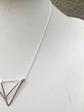 Acute Triangle Necklace