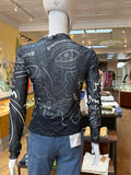 All Around Artsy LS Mesh Top #4