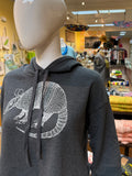 Armadillo Mandy Crop Hoodie