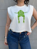 Green Frog Muscle Tee