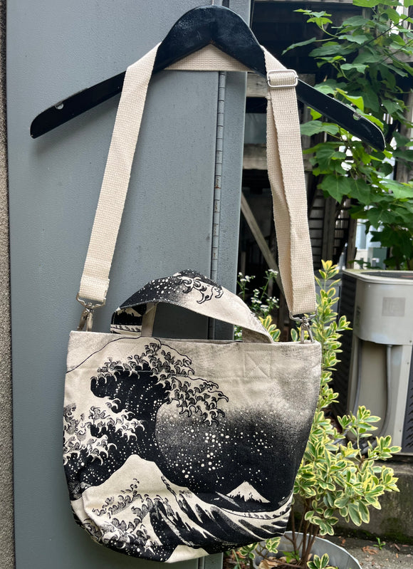 The Great Wave Square Crossbody Bag