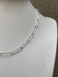 Silver Link Necklace