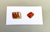 Mismatched Glass Stud Earrings (multiple options)