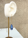 Swarovski Blue Crystal Earrings