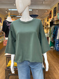 French Terry Pullover Top (color options)