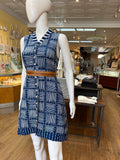 Blue + White Print Solah Dress