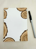 Tree Rings Tear Away Notepad