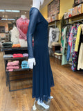 Ruched V-Neck Dress (Color Options)