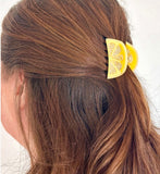 Lemon Slice Hair Claw (size options)