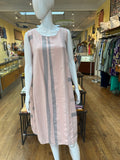 Linen Multi Stripe Pumpkin Dress (color options)