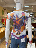 All Around Artsy LS Mesh Top #3
