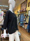 The Linen Button Hem Top (color options)