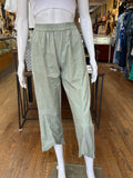Sage Cotton Flap Pant