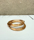 Hammered Bronze Bangles