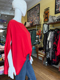 Red Caftan Blouse