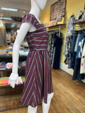 Berry Stripe Rupi Dress