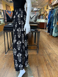 The Side Tie Print Pant