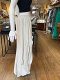 Linen Flowy Maxi Skirt (color options)