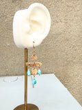 Unearthed Turquoise Chandelier Earrings