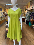 Linen Flare Dress (color options)