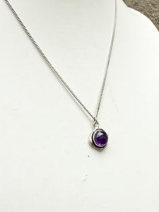 Amethyst Faceted Stone Talisman