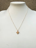 Mini Bronze Star Necklace