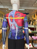 All Around Artsy LS Mesh Top #16