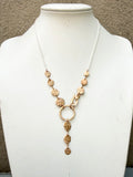 Unearthed Bronze + Sterling Necklace
