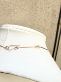 Faceted Pyrite Fringe Necklace