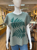 Fern Leaves Loose Fit Tee