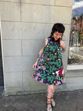 Twilight of the Iguana Art Dress