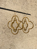 Spinning Quatrefoils Earrings