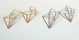 Pyramid Earrings (metal options)