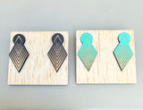 Birch Arrow Studs (color options)