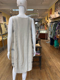 Linen Multi Stripe Pumpkin Dress (color options)